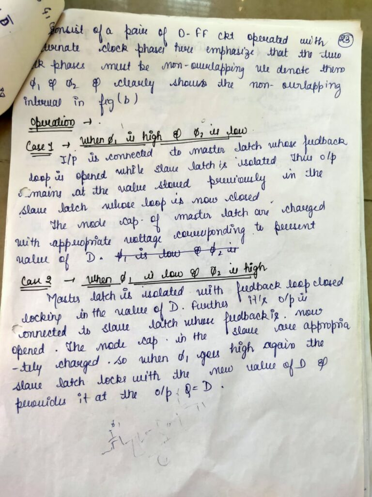 Integrated Circuit Class Notes - VCMOS